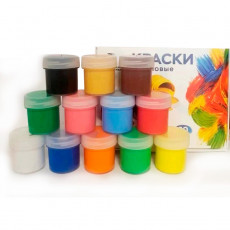 Краски акриловые 12 цветов /12*20мл/РДК/ст.12/НФ-00005139