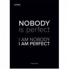 Тетрадь Nobody is perfect!