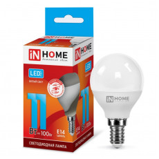 Лампа светодиодная LED-СВЕЧА-VC 11Вт 230В Е14 4000К 1050Лм IN HOME, арт. 4690612020471 Лампа светодиодная LED-СВЕЧА-VC 11Вт 230В Е14 4000К 1050Лм IN HOME, арт. 4690612020471
