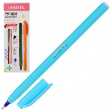 Ручка шариковая "deVENTE. Triolino Pastel" серия Speed Pro, d=0,7 мм, ультра гладкое письмо, чернила на масляной основе, игольчатый пишущий узел, пастельный трехгранный корпус, рифлёная грип-зона, сменный стержень