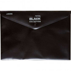 Папка-конверт на кнопке Total Black