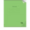 Тетрадь КЛЕТКА 96л. цвет.пласт.обл. plastic cover НЕОН GREEN (96-1370) 1 дизайн