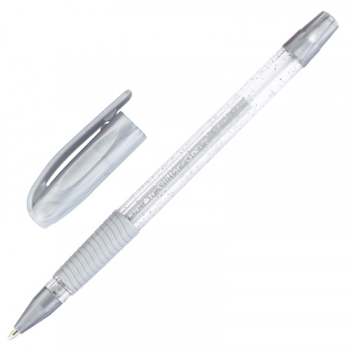 Ручка гел"PENSAN"-"GLITTER GEL"-серебро арт. 2280/12 (арт. 1820727) (штрихкод 8692404228191)