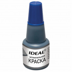 Краска штемпельная TRODAT IDEAL, синяя, 24 мл, на водной основе, 7711с, 153079 Краска штемпельная TRODAT IDEAL, синяя, 24 мл, на водной основе, 7711с, 153079