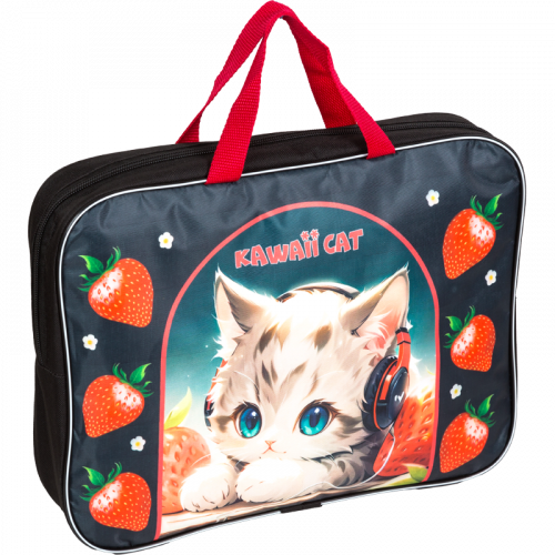 Папка для тетрадей, ИЗО и технологии Kawaii Cat