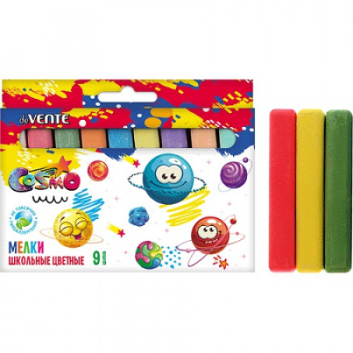 Мелки цветные школьные Cosmo