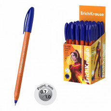 Ручка шариковая ErichKrause U-108 Stick Orange 1.0, Ultra Glide Technology, цвет чернил синий (в кор