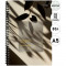 Записная книжка А5, 80л. СЛУШАЙ СВОЁ СЕРДЦЕ - 2 (ЗК80-3012) на спирали, обл. мелов. картон