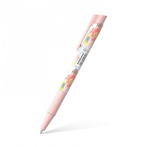 Ручка шариковая автоматическая ErichKrause® ColorTouch® Flower Cocktail, цвет чернил синий (в тубусе