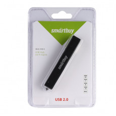 USB - Xaб Smartbuy 4 порта, чёрный (SBHA-408-K) (1/5) USB - Xaб Smartbuy 4 порта, чёрный (SBHA-408-K) (1/5)