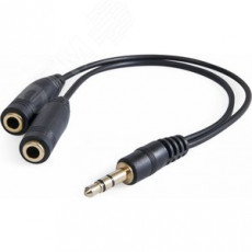 Переходник DEFENDER для гарнитуры Audio jack Разветвитель 3.5 мм/ 2*3.5 мм (jack) (1/10/100)