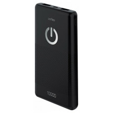 Perfeo Powerbank 10000 mah + Micro usb /In Micro usb /Out USB 1 А, 2.1A/ Black