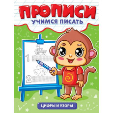 ПРОПИСИ эконом УЧИМСЯ ПИСАТЬ. ЦИФРЫ И УЗОРЫ