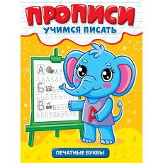 ПРОПИСИ эконом УЧУСЬ ПИСАТЬ. ПЕЧАТНЫЕ БУКВЫ