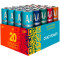 AA щелочная батарейка CP  LR6 Eco Alkaline (20 шт.) циан.