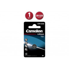 Camelion CR1225 BL-1 (CR1225-BP1, батарейка литиевая,3V)