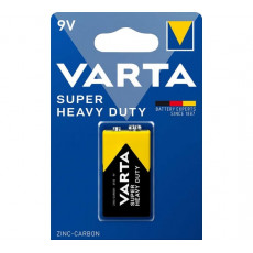 Батарейка Varta SUPERLIFE Крона 6F22 BL1 Heavy Duty 9V (2022) (1/10/50) Батарейка Varta SUPERLIFE Крона 6F22 BL1 Heavy Duty 9V (2022) (1/10/50)