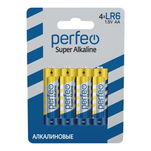 Perfeo LR6/4BL Super Alkaline
