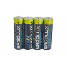Ergolux  LR6 Alkaline SR4 (LR6 SR4, батарейка,1.5В)