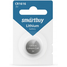 Элемент питания SMARTBUY CR 1616 BL1 (12/72)