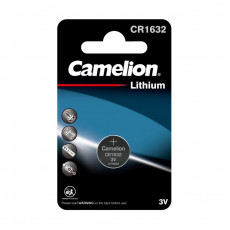 Camelion CR1632 BL-1 (CR1632-BP1, батарейка литиевая,3V)
