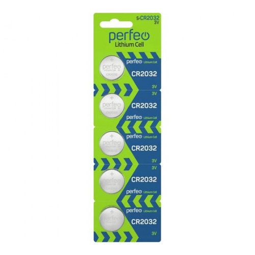 Perfeo CR2032/5BL Lithium Cell