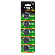 Элемент питания Perfeo CR2450/5BL Lithium Cell (5/100/600)