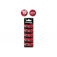 Camelion G12 BL-10 Mercury Free (AG12-BP10(0%Hg), 386A/LR43/186 батарейка для часов)