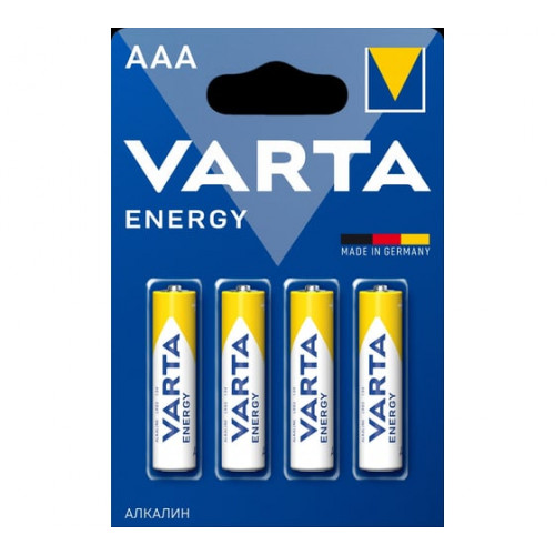Элемент питания VARTA LR03 ENERGY (4 бл) (40/200)