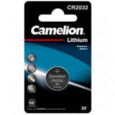 Элемент питания CAMELION CR 2032, литиевая, 1 шт.