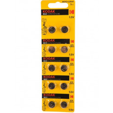 Элемент питания Kodak AG13 (357) LR1154, LR44 [KAG13-10] 1шт.