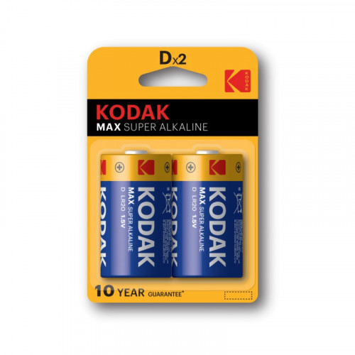 Батарейка KODAK Max D щелочная 1шт.