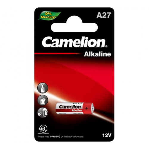 Элемент питания CAMELION A27, 1 шт.