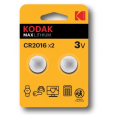 Элемент питания KODAK CR2016-2BL (30/240/43200)