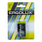 Ergolux  6LR61 Alkaline BL-1 (6LR61 BL-1, батарейка,9В)