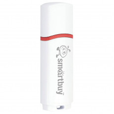 Память Smart Buy Clue  8GB, USB 2.0 Flash Drive, белый