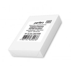 Perfeo фотобумага 10х15 260 г/м2 глянцевая 500л (PF-GLA6-260/500) (G05)