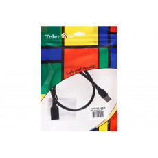Кабель удлинительный USB3.0 Am-Af 1m Telecom черный (TUS708-1M) (1/125)
