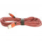 PERFEO Кабель USB A вилка - Micro USB вилка, красно-белый, длина 3 м. (U4804)