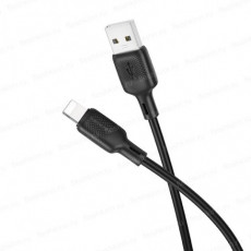 BOROFONE BX113/ USB кабель Lightning/ 3m/ 2.4A/ Силикон/ черный BOROFONE BX113/ USB кабель Lightning/ 3m/ 2.4A/ Силикон/ черный