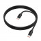 HOCO X115/ PD кабель Type-C-Type-C/ 1m/ 5A/240W/ Black