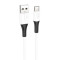 HOCO X82/ USB кабель Type-C/ 1m/ 3A/ Силикон/ White