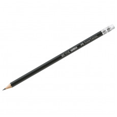 Карандаш ч/г Faber-Castell 1112 HB, с ластиком, заточен.