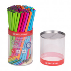 Карандаш чернографитный BRAUBERG ULTRA COLOR, 1 шт., HB, пластиковый, 181707 Карандаш чернографитный BRAUBERG ULTRA COLOR, 1 шт., HB, пластиковый, 181707
