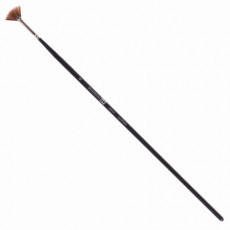 Кисть художественная профессиональная BRAUBERG ART CLASSIC, синтетика, мягкая, веерная, № 0, длинная ручка, 200947 Кисть художественная профессиональная BRAUBERG ART CLASSIC, синтетика, мягкая, веерная, № 0, длинная ручка, 200947