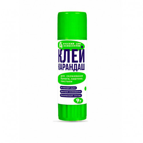 Клей- карандаш , 9г , ПВП арт. НФ-00005880 ст.290