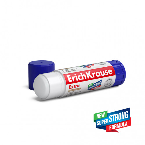 Клей-карандаш ErichKrause® Extra, 15г (в коробке-дисплее по 20 шт.)