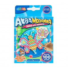 Аквамозаика 100 бусин бабочка МУЛЬТИ АРТ в кор.48шт