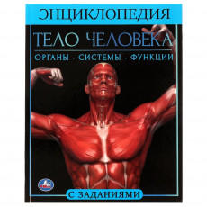 Тело человека. Энциклопедия А4. 197х255мм, 48 стр.мелов. бумага, тв. переплет, Умка Тело человека. Энциклопедия А4. 197х255мм, 48 стр.мелов. бумага, тв. переплет, Умка
