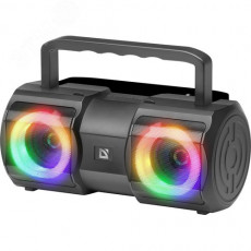 Портативная колонка DEFENDER Beatbox 20 20Вт, Light/BT/MIC/FM/USB/TF (1/8)